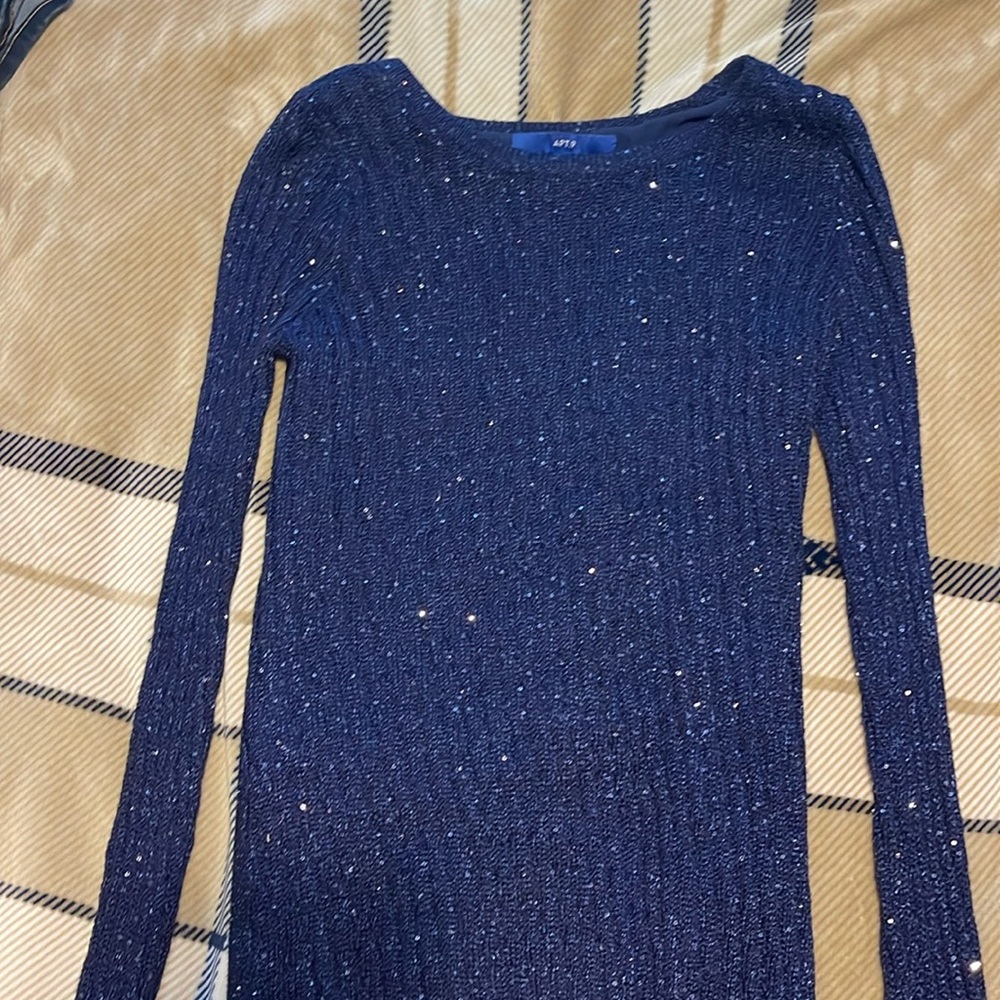 Navy blue dress